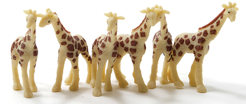 Giraffe, 6pc